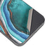 Turquoise Watercolor Geode iPhone 16 Pro Skin